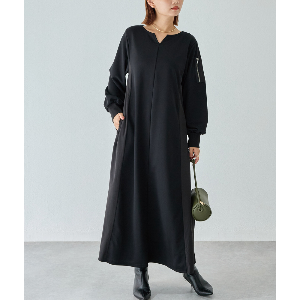 配色ミリタリーワンピース11