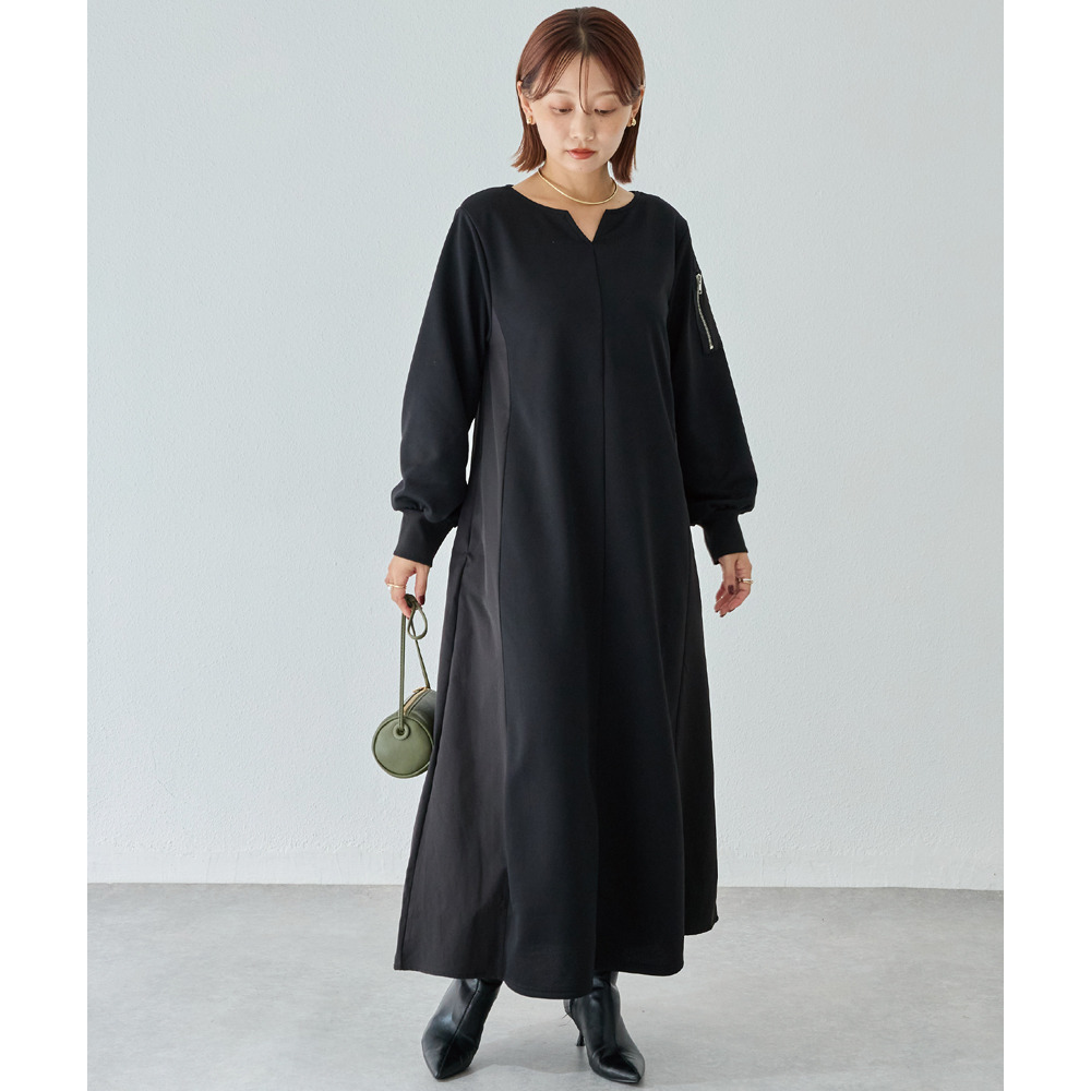 配色ミリタリーワンピース12