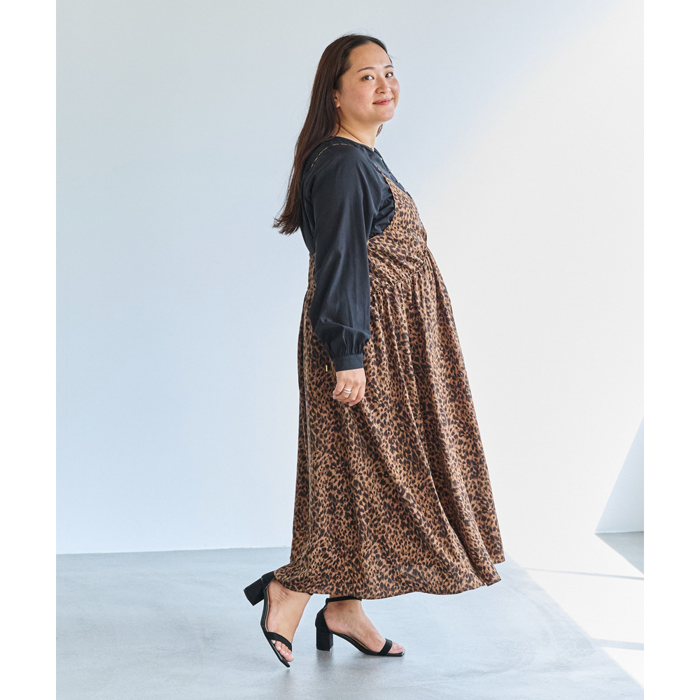 レオパードキャミワンピース17