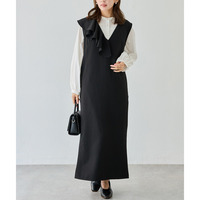 アシメフリルワンピース