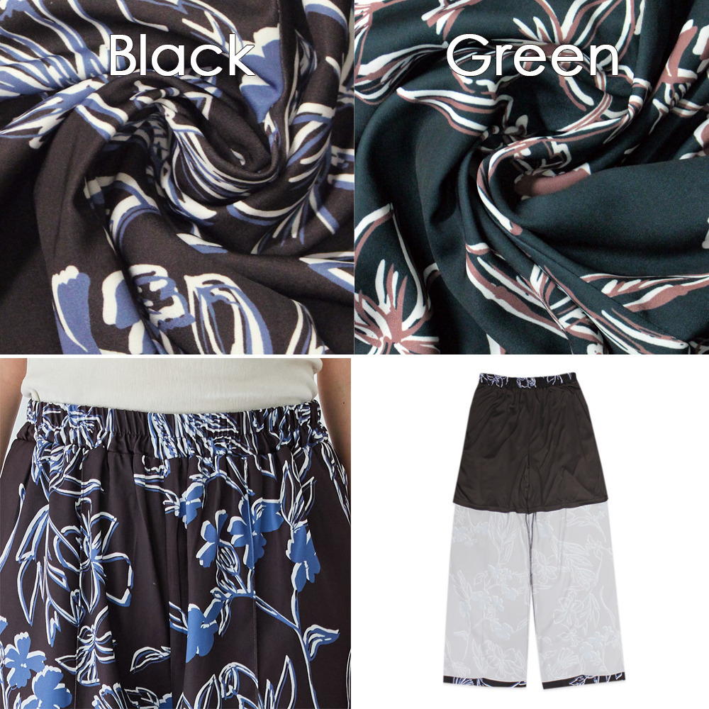 花柄イージーパンツ24