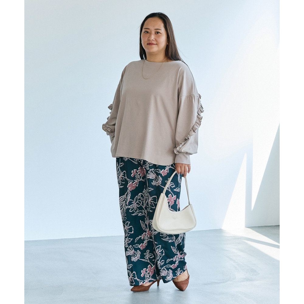 花柄イージーパンツ28