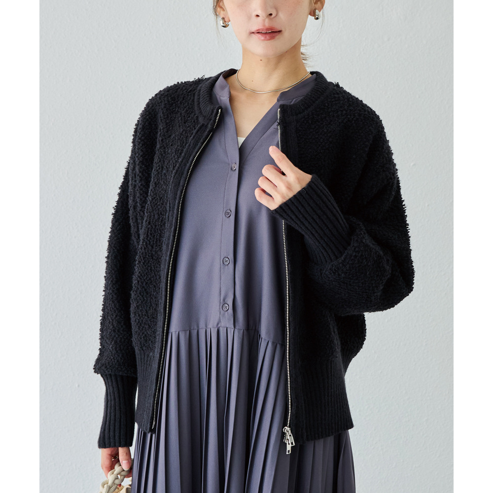 ループニットカーディガン15