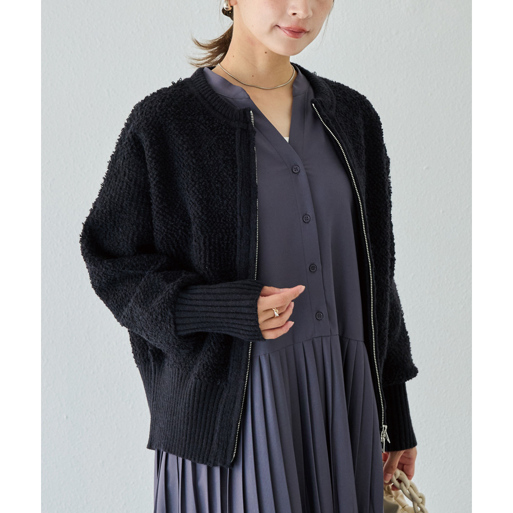 ループニットカーディガン16