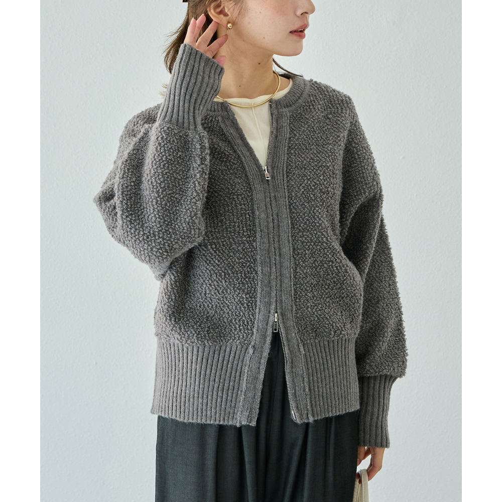 ループニットカーディガン2