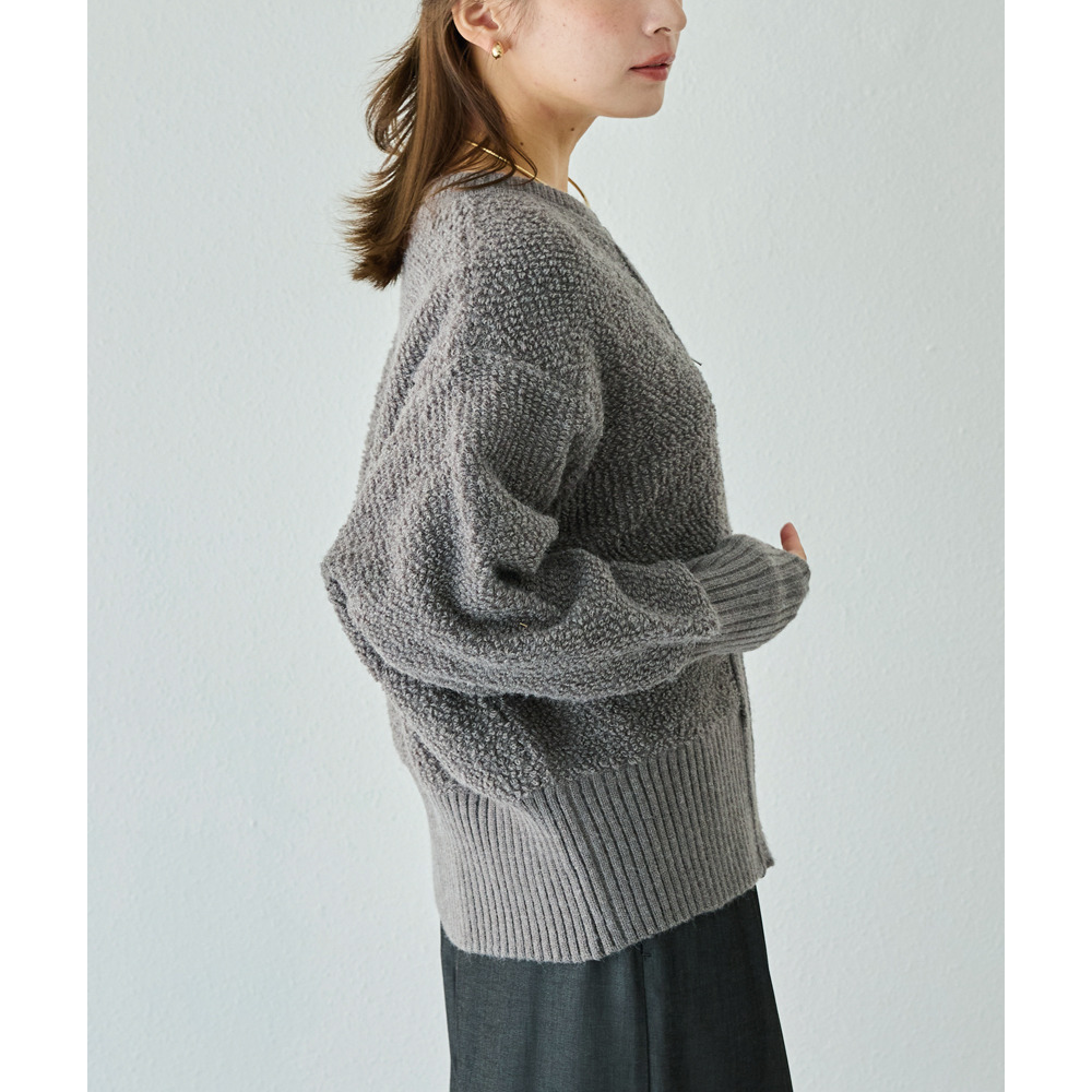 ループニットカーディガン4