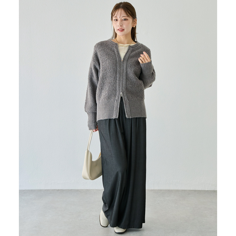 ループニットカーディガン6