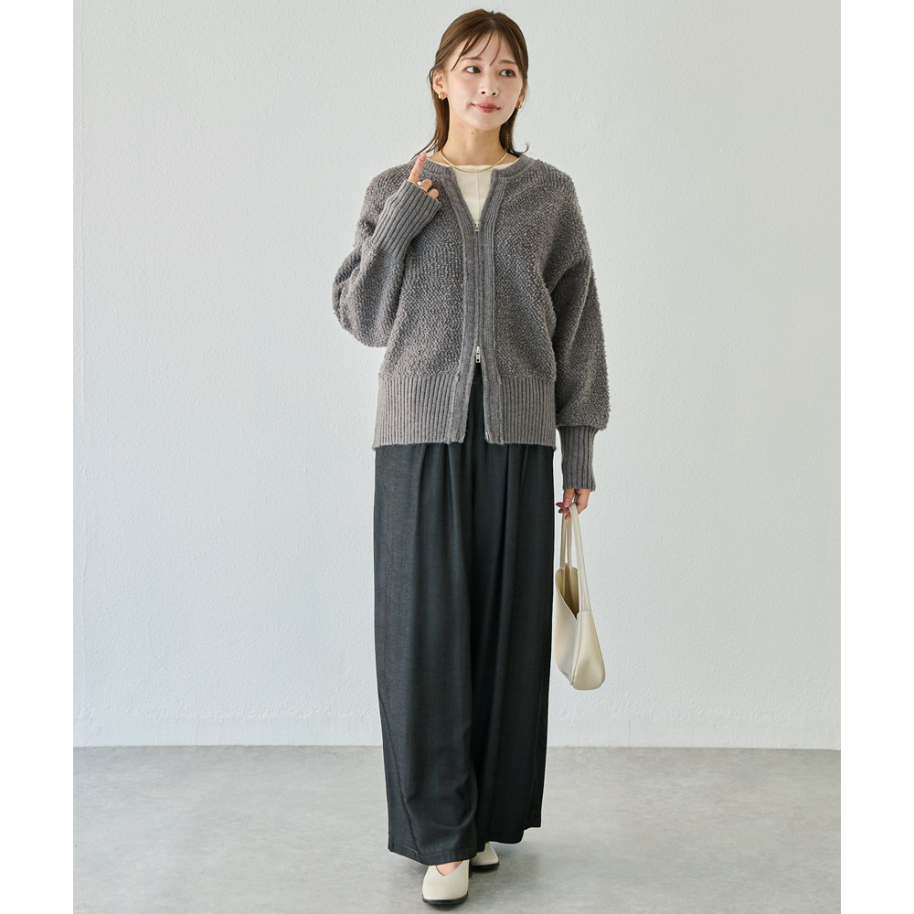 ループニットカーディガン7