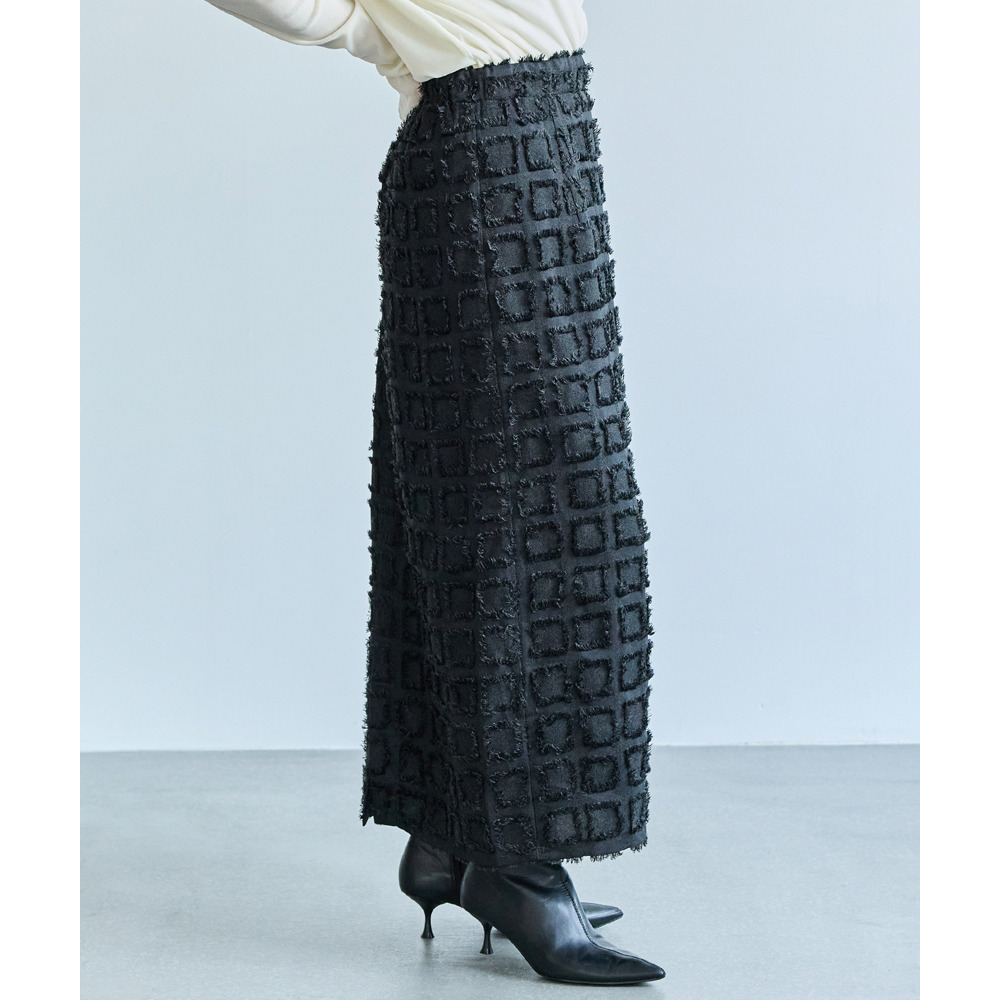 ジャガードナロースカート2