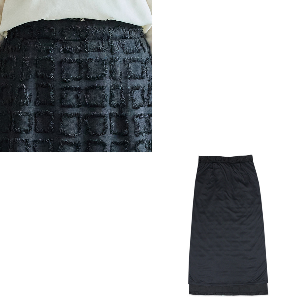 ジャガードナロースカート23