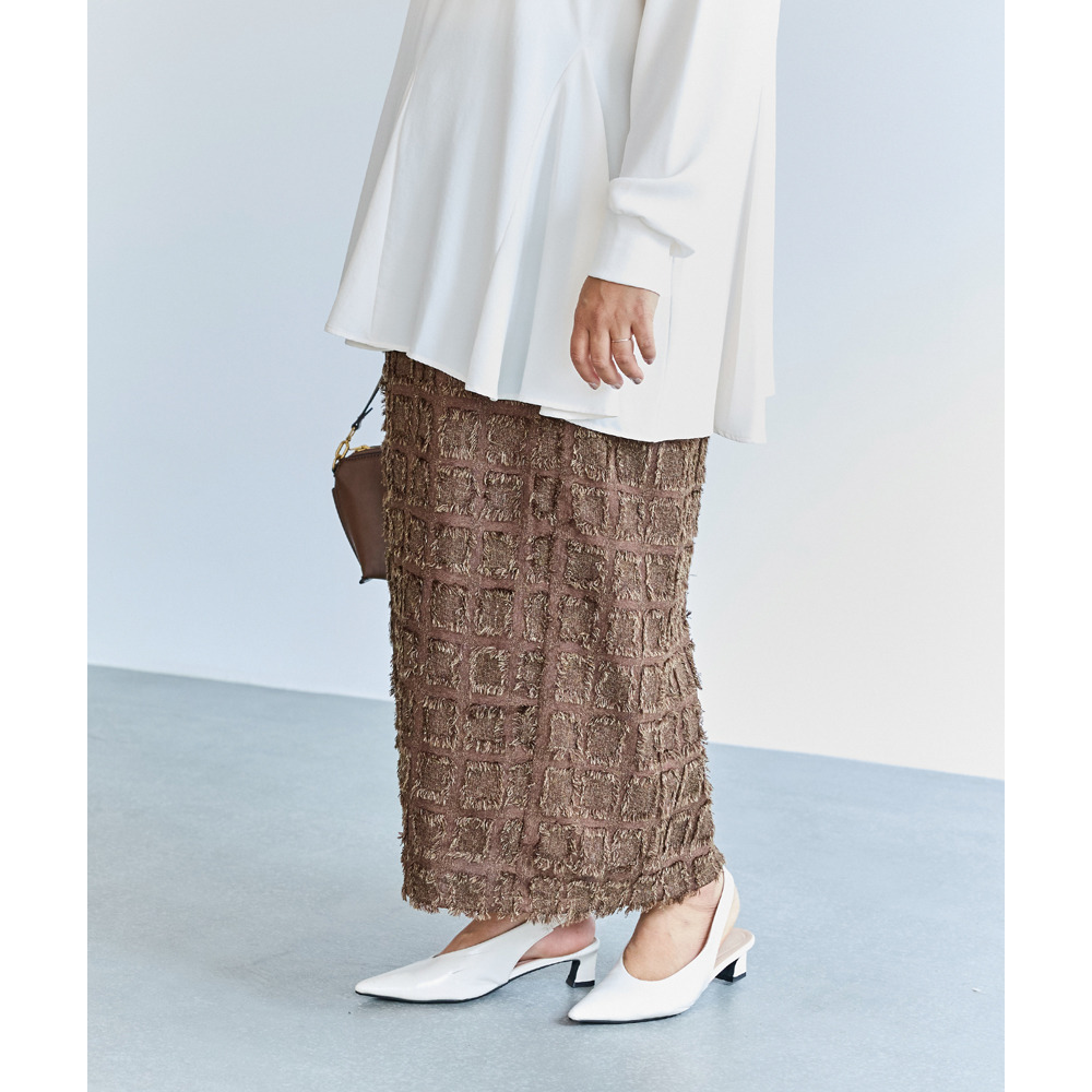 ジャガードナロースカート26