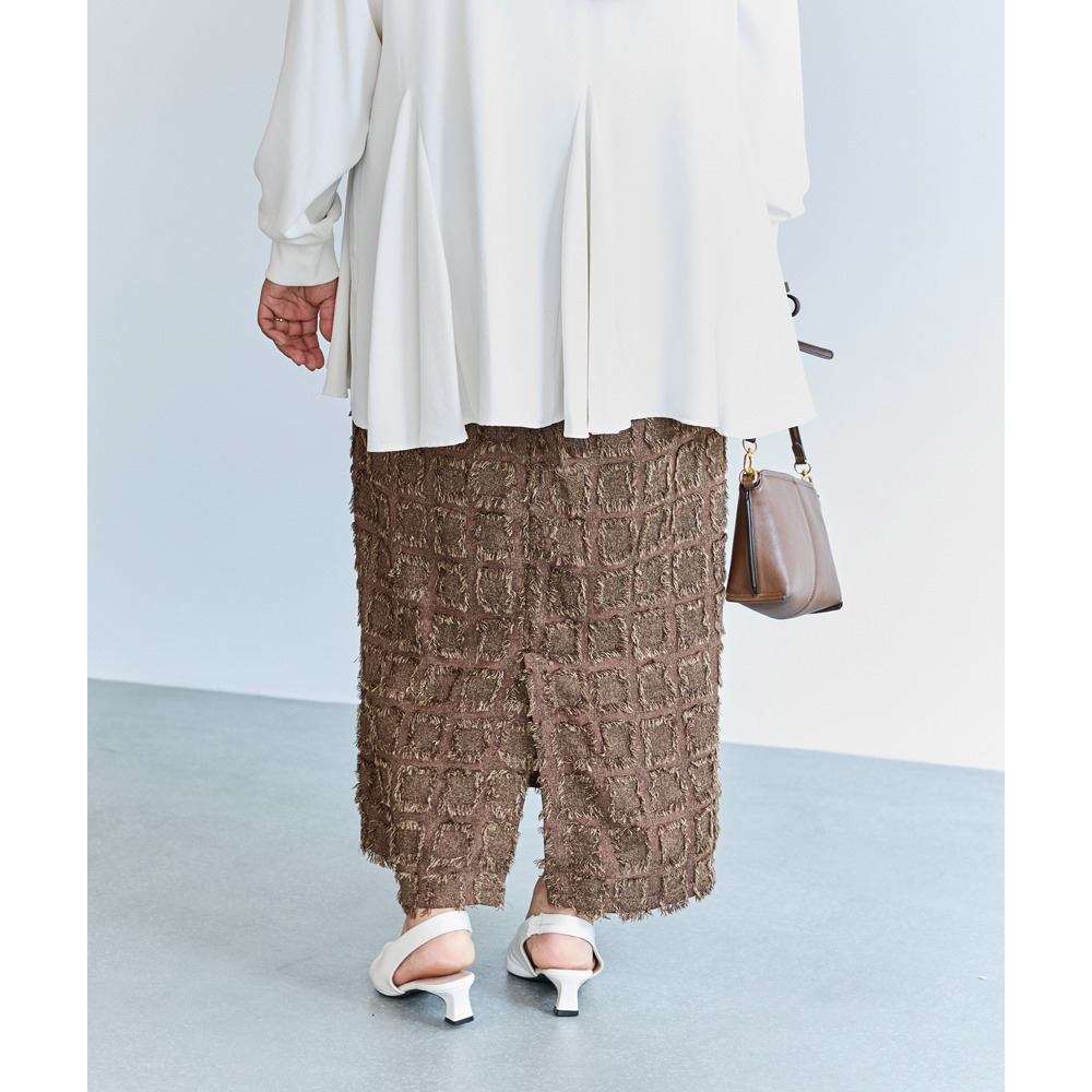 ジャガードナロースカート27