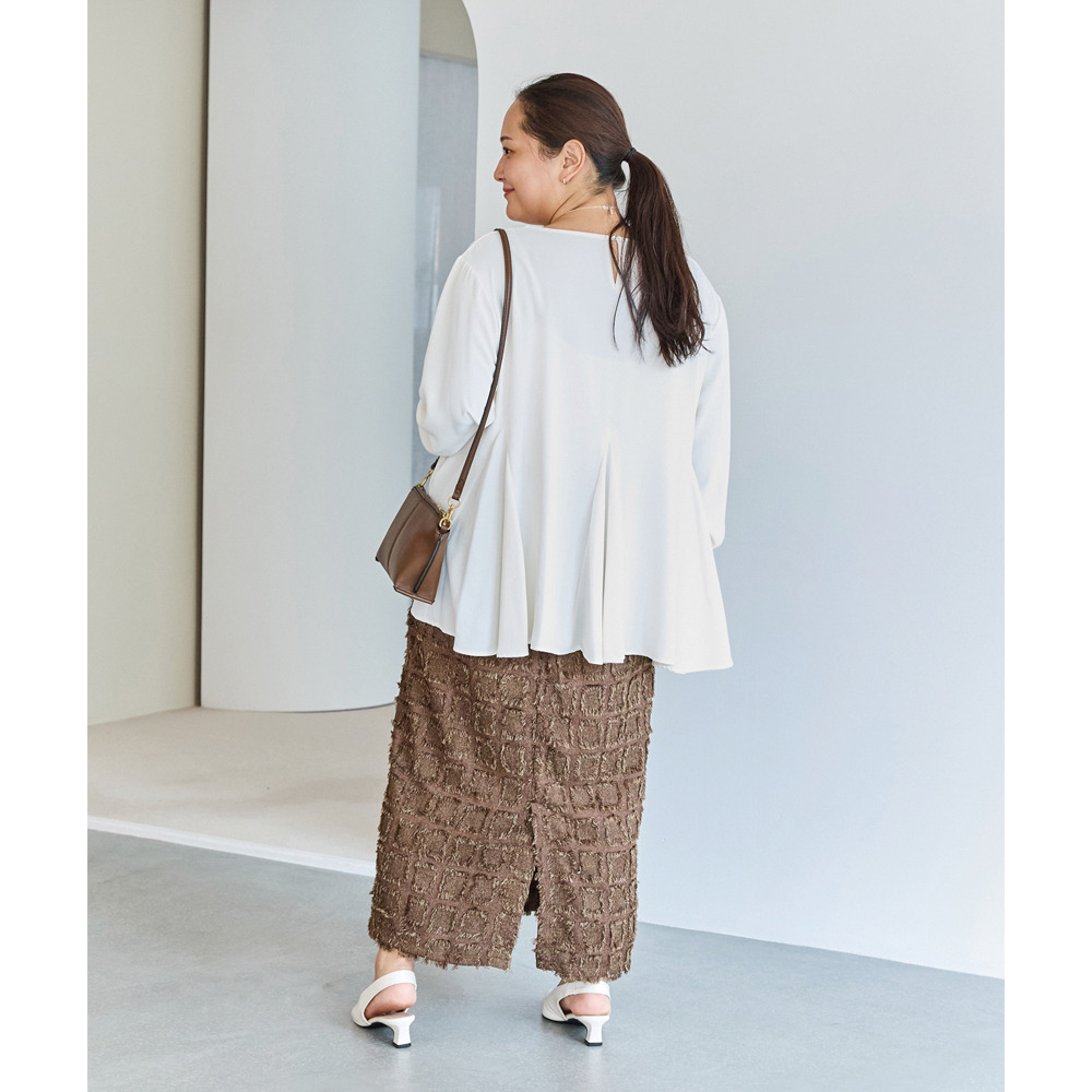 ジャガードナロースカート30