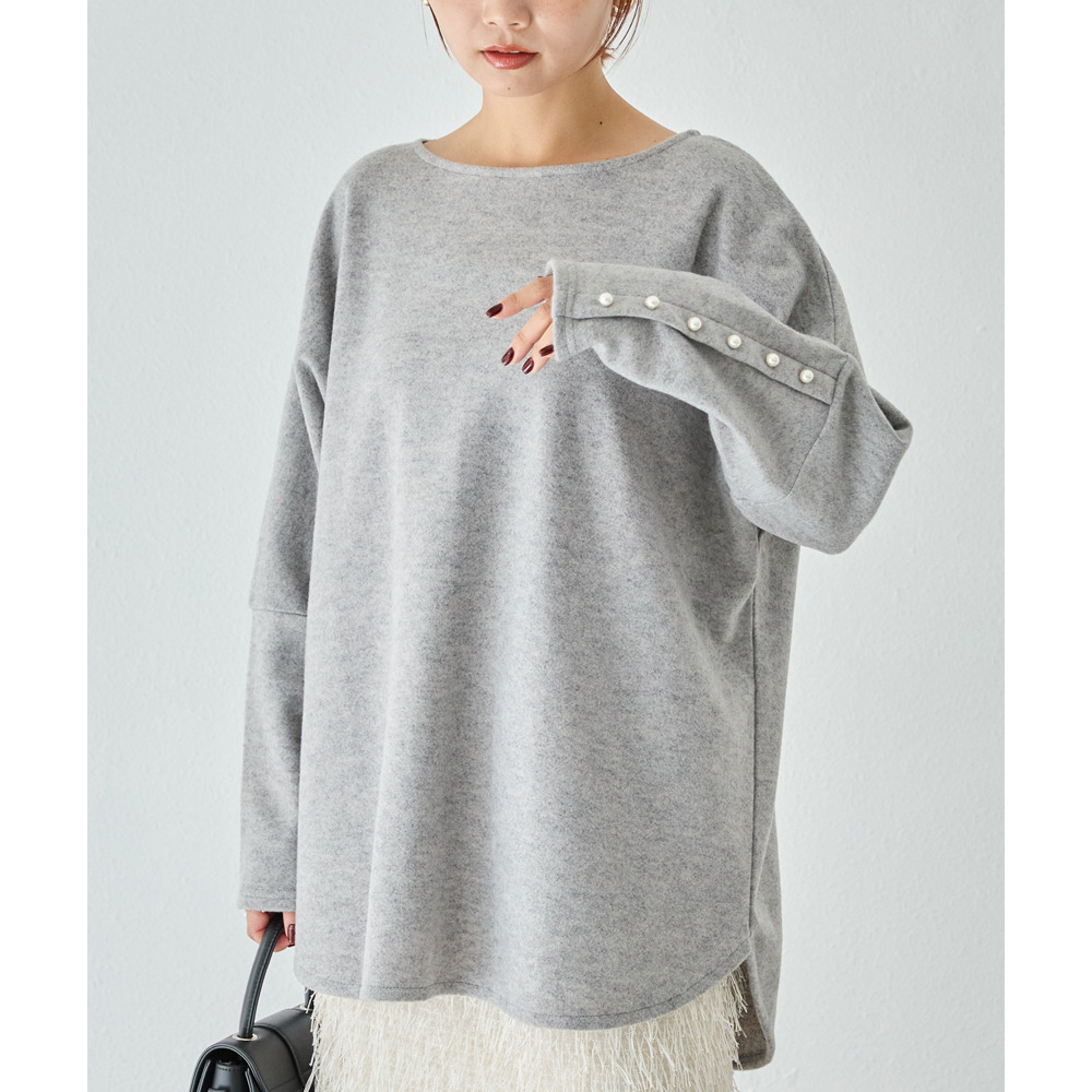 袖パールドルマンプルオーバー10