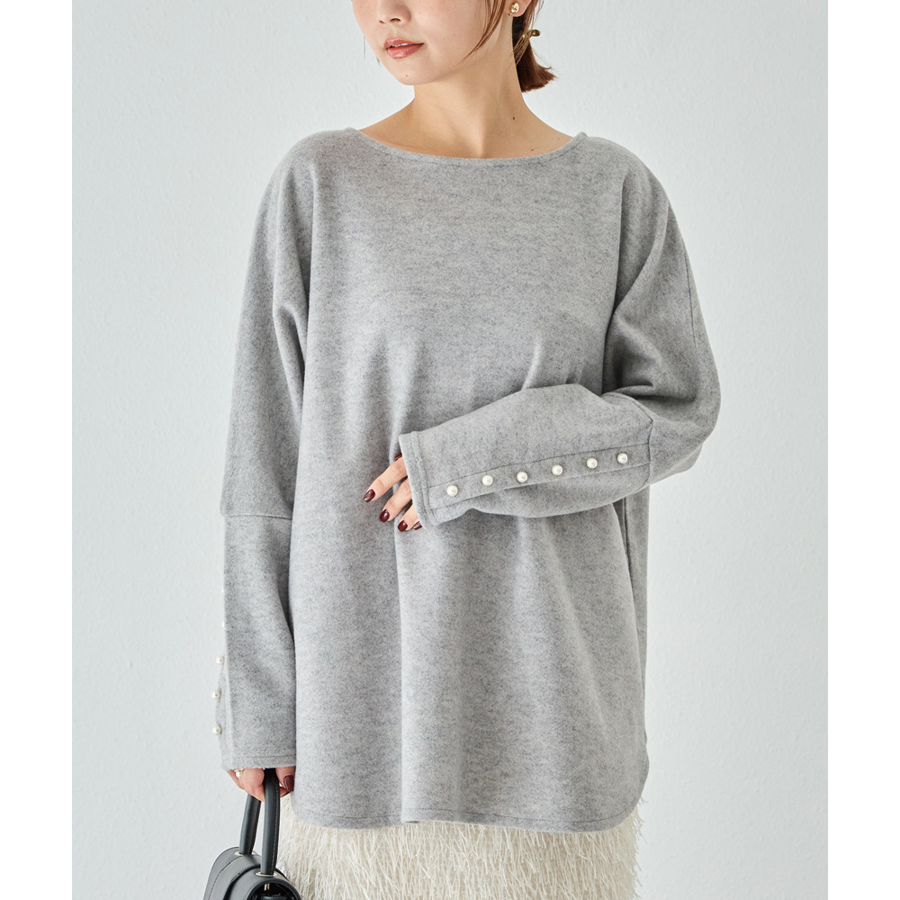 袖パールドルマンプルオーバー11