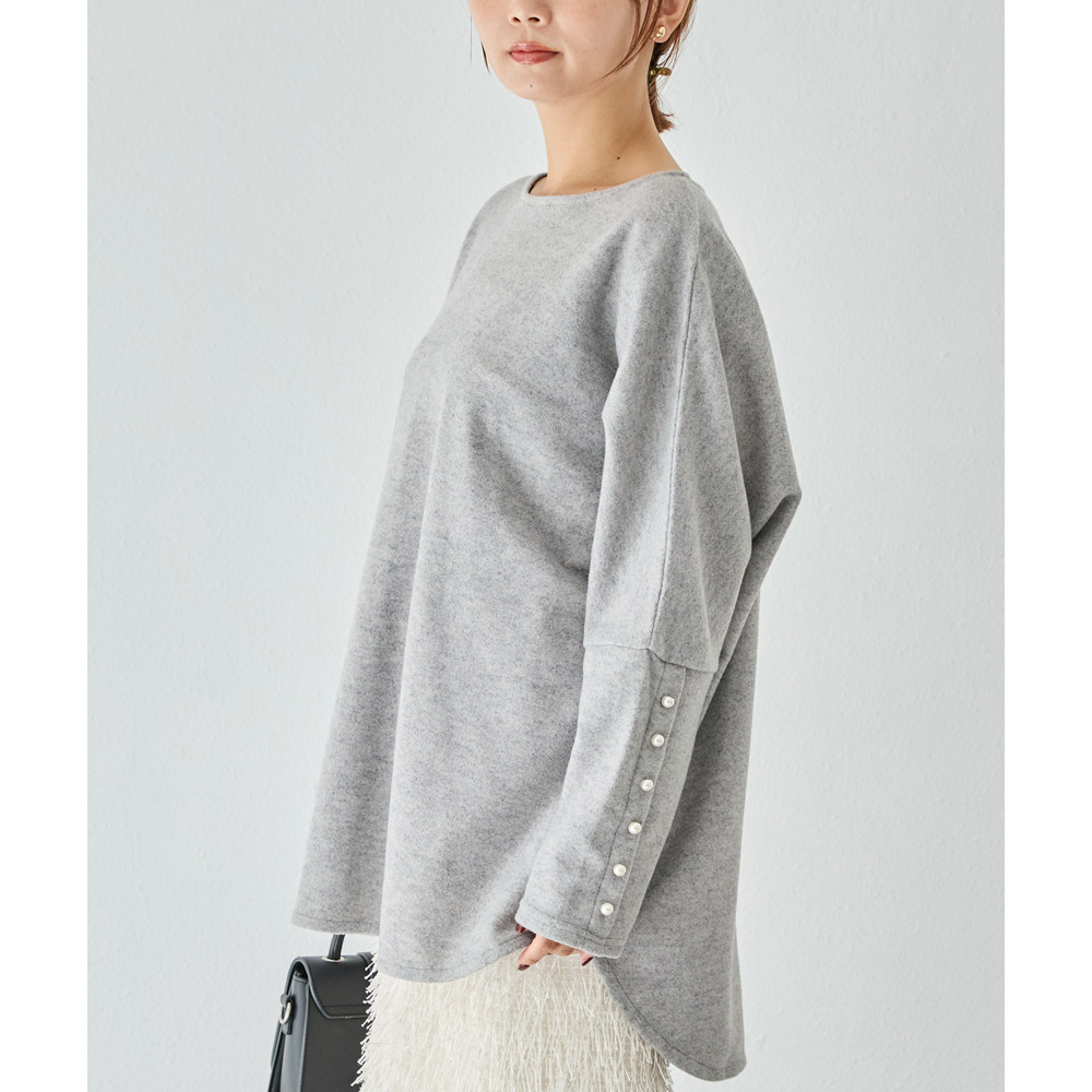 袖パールドルマンプルオーバー13