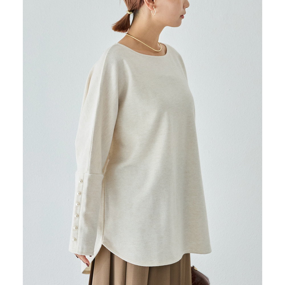袖パールドルマンプルオーバー22