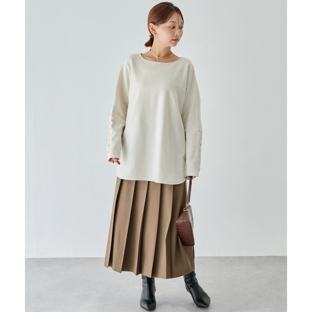 袖パールドルマンプルオーバー25