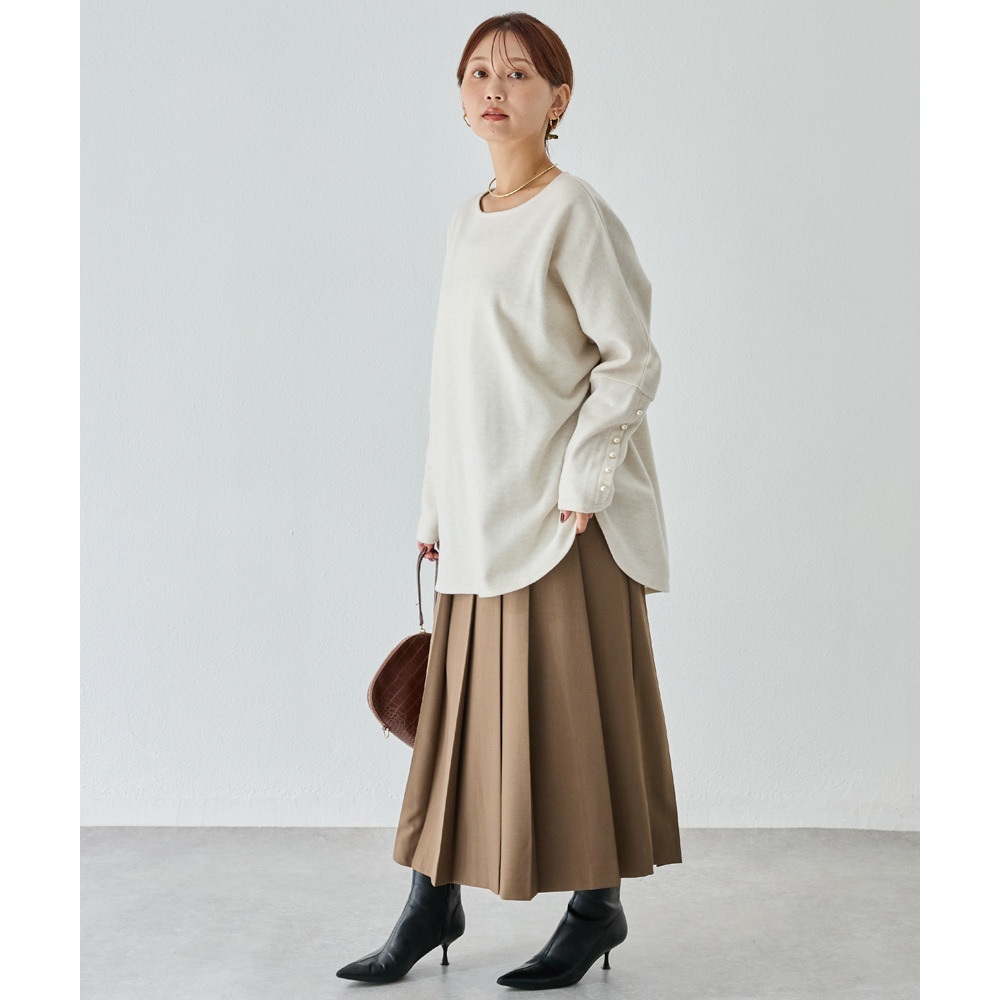 袖パールドルマンプルオーバー26