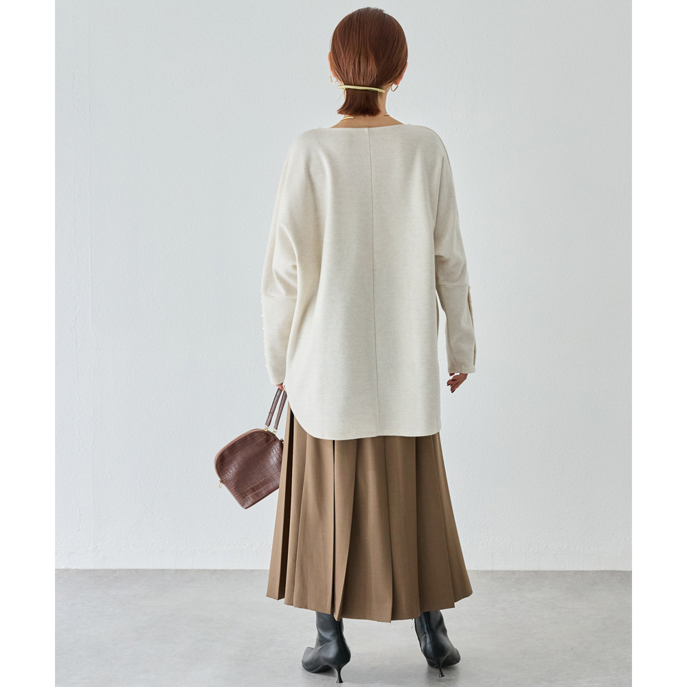 袖パールドルマンプルオーバー27