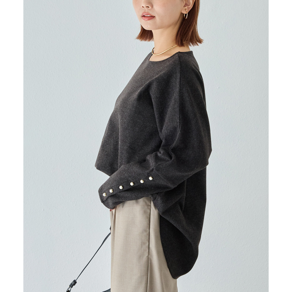 袖パールドルマンプルオーバー4