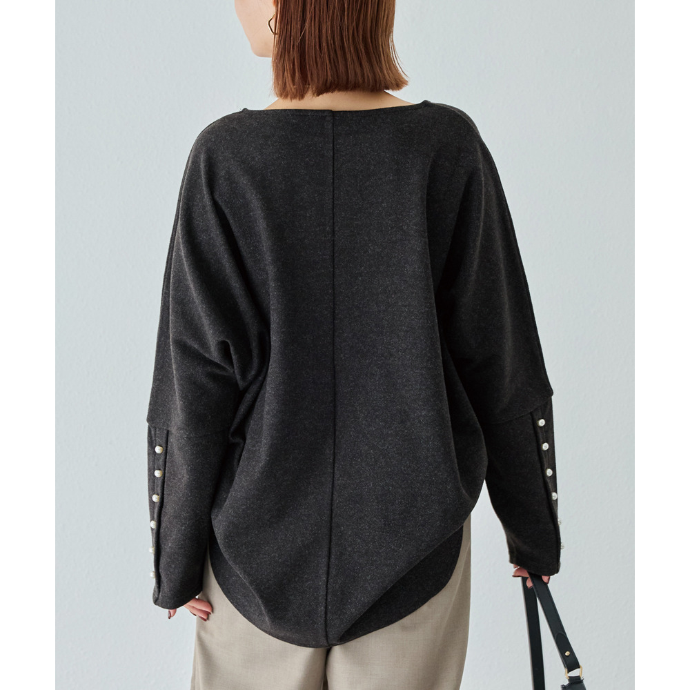 袖パールドルマンプルオーバー5