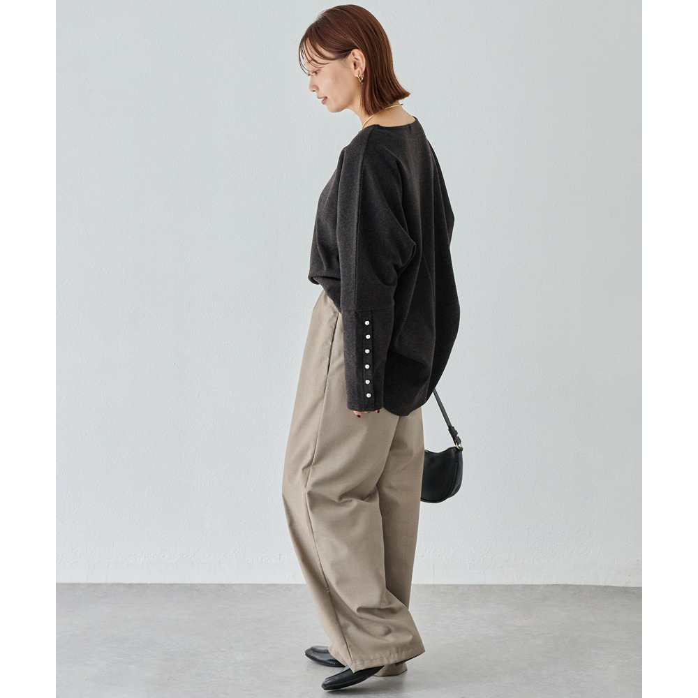 袖パールドルマンプルオーバー7