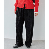 楊柳ベロアイージーパンツ