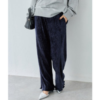 楊柳ベロアイージーパンツ