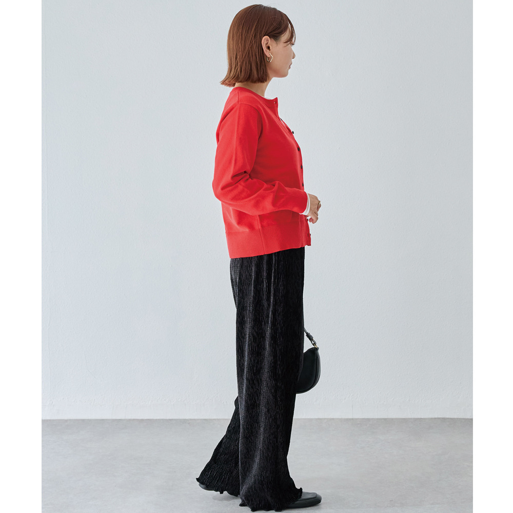 楊柳ベロアイージーパンツ17