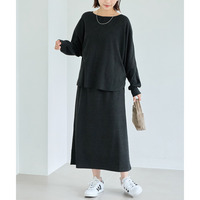 ニットライクドルマンセットアップスカート