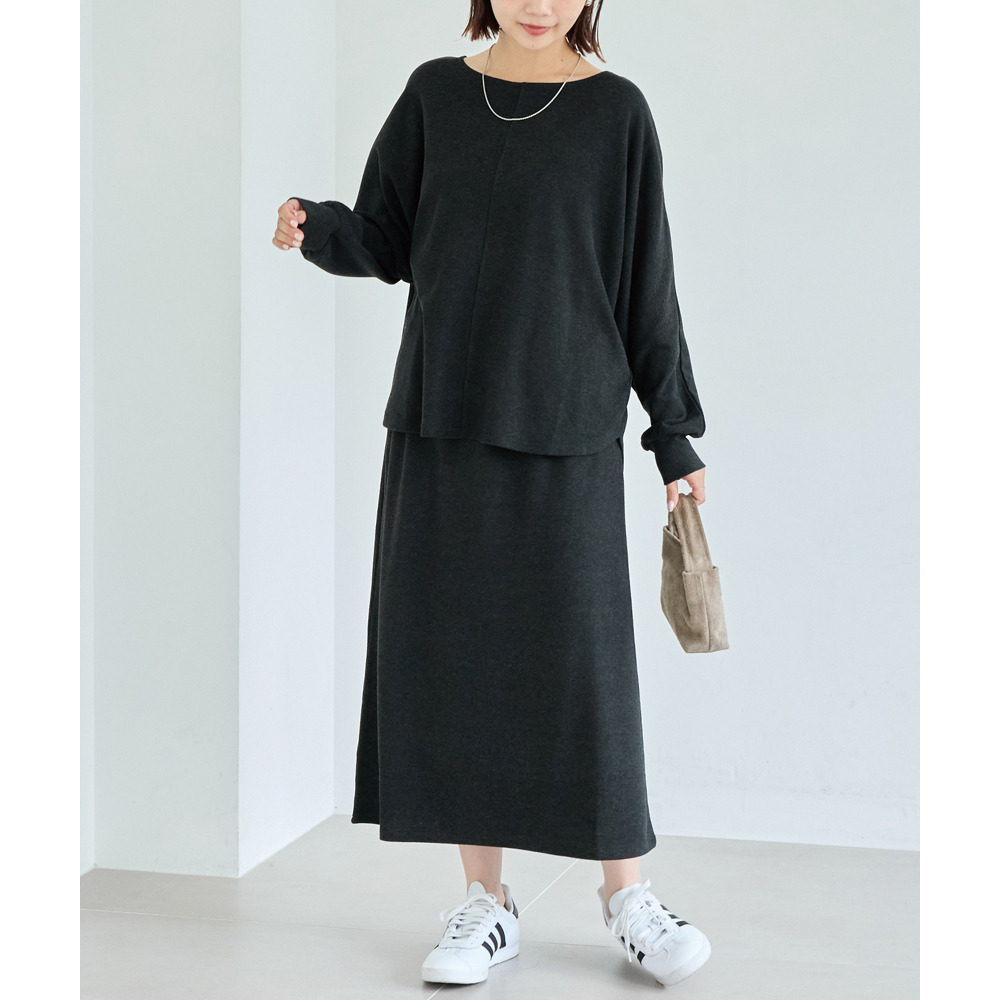 ニットライクドルマンセットアップスカート1