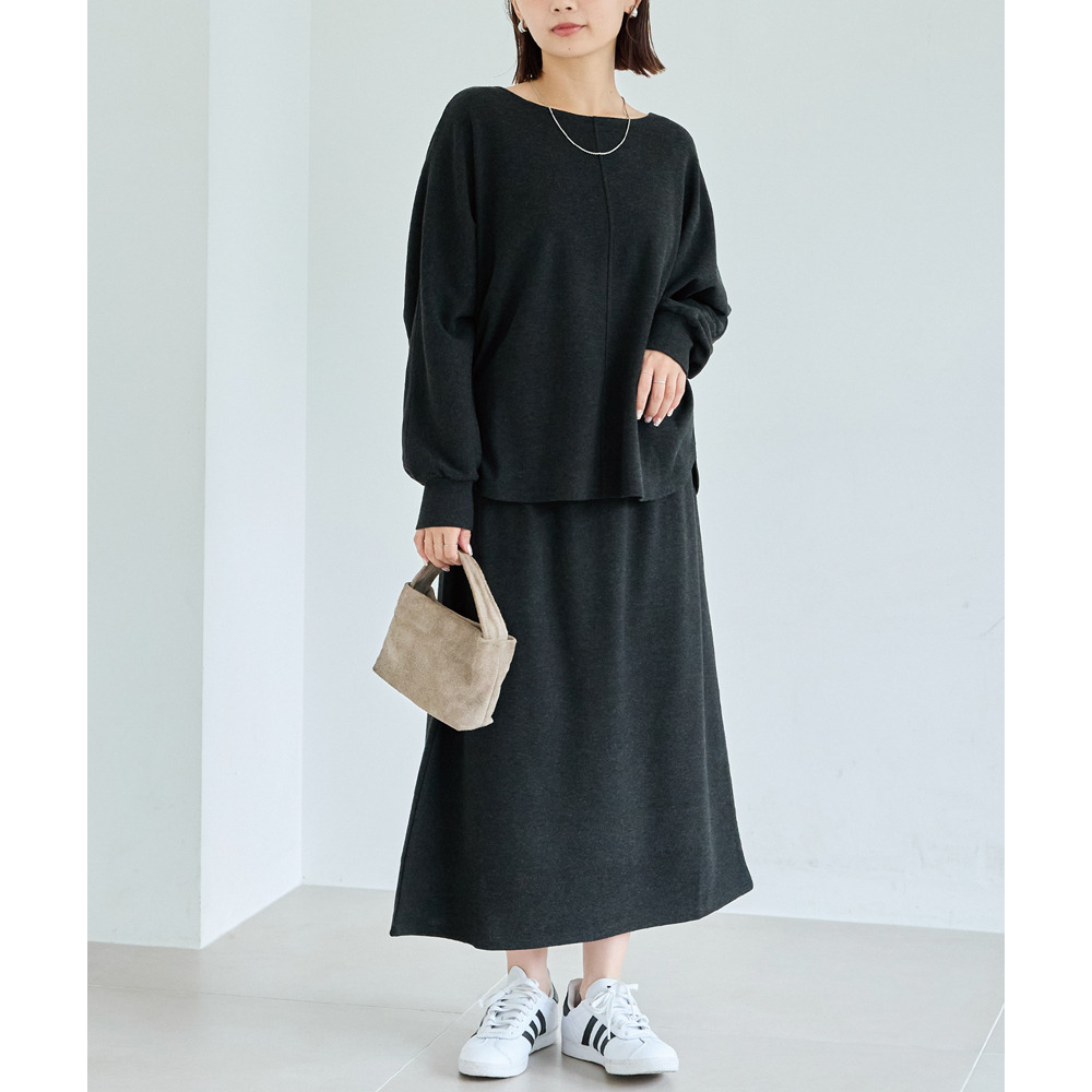 ニットライクドルマンセットアップスカート2