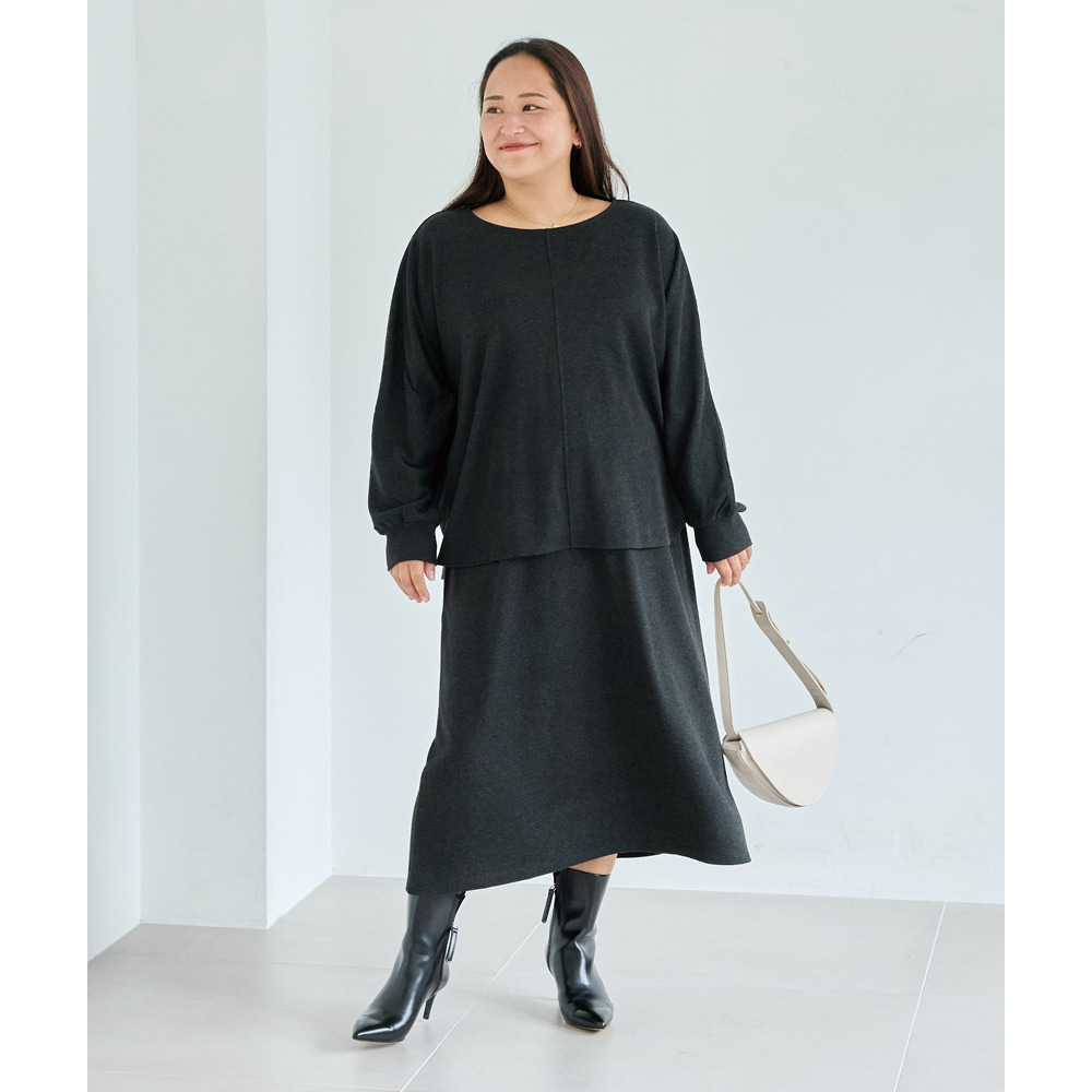 ニットライクドルマンセットアップスカート29