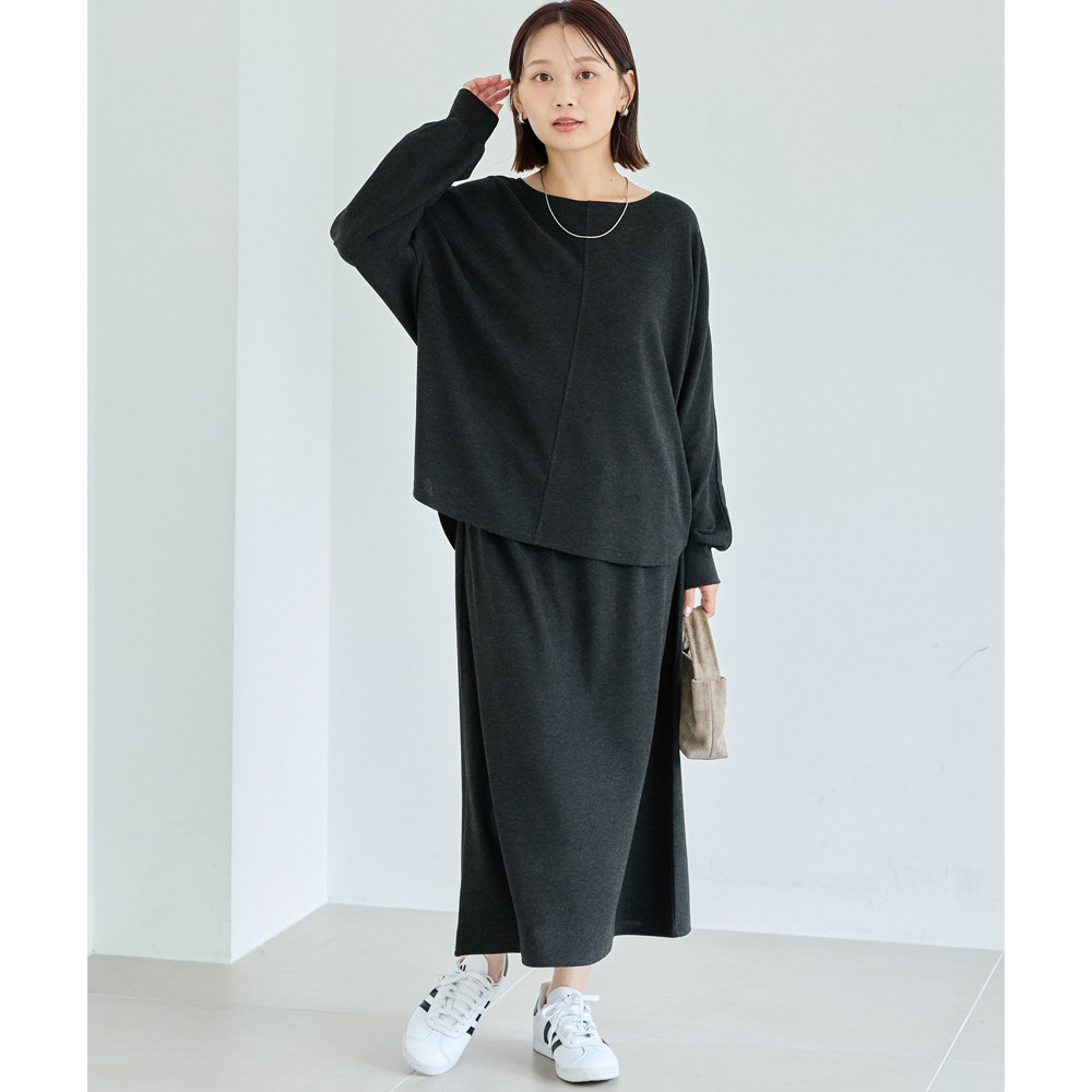 ニットライクドルマンセットアップスカート3