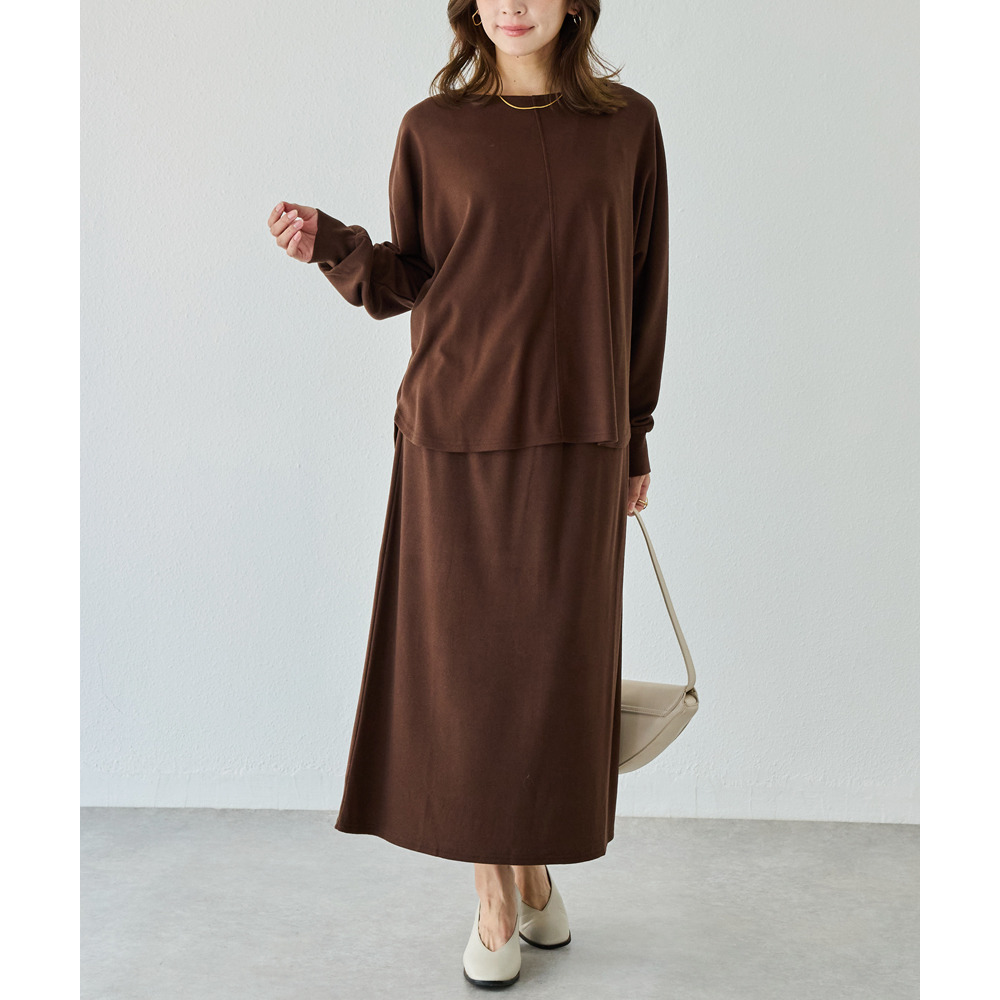 ニットライクドルマンセットアップスカート9