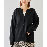 スキッパーニットカーデ