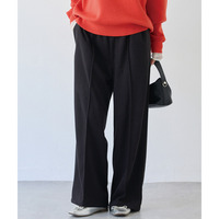 ウールライクカットイージーパンツ