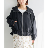 裾フレア フード付きマウンテンパーカー　LL/3L/4L/5L　ラビアンジェ