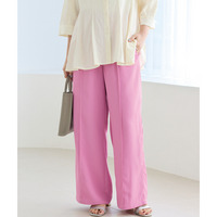 カラーワイドパンツ　LL/3L/4L/5L　ラビアンジェ