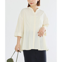 【好機能シリーズ】UVカット・接触冷感・速乾｜タックチュニックブラウス　LL/3L/4L/5L　ラビアンジェ