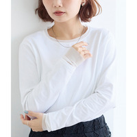 袖チュール切替プルオーバー　LL/3L/4L/5L　万能　インナー　ラビアンジェ