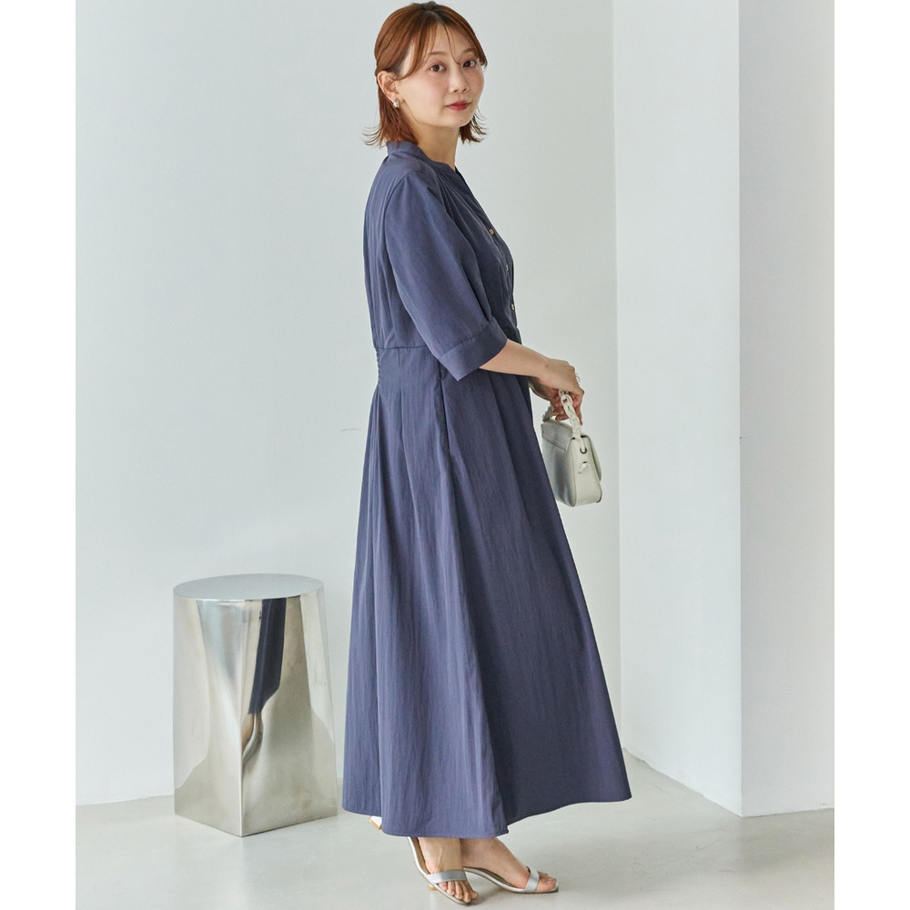 【好機能シリーズ】UVカット・接触冷感・速乾|ウエストタックワンピース LL/3L/4L/5L オンオフ兼用 ラビアンジェ14