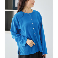 シアーブラウスカーデ　LL/3L/4L/5L　カジュアル　ハオリ　ラビアンジェ	