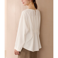 バックギャザーブラウス