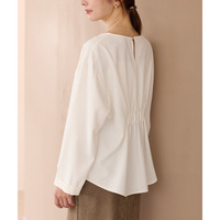 バックギャザーブラウス