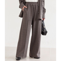 起毛カットソーイージーパンツ