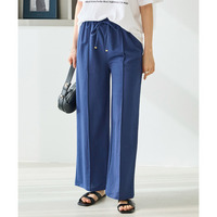 【好機能シリーズ】接触冷感｜トリコットイージーパンツ　LL/3L/4L/5L　ラビアンジェ