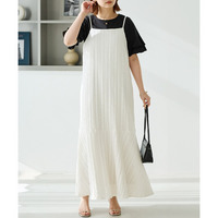 カットレースキャミワンピース　LL/3L/4L/5L　ラビアンジェ