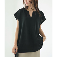 【洗える】スキッパーポンチョプルオーバー　3L/4L　ラビアンジェ